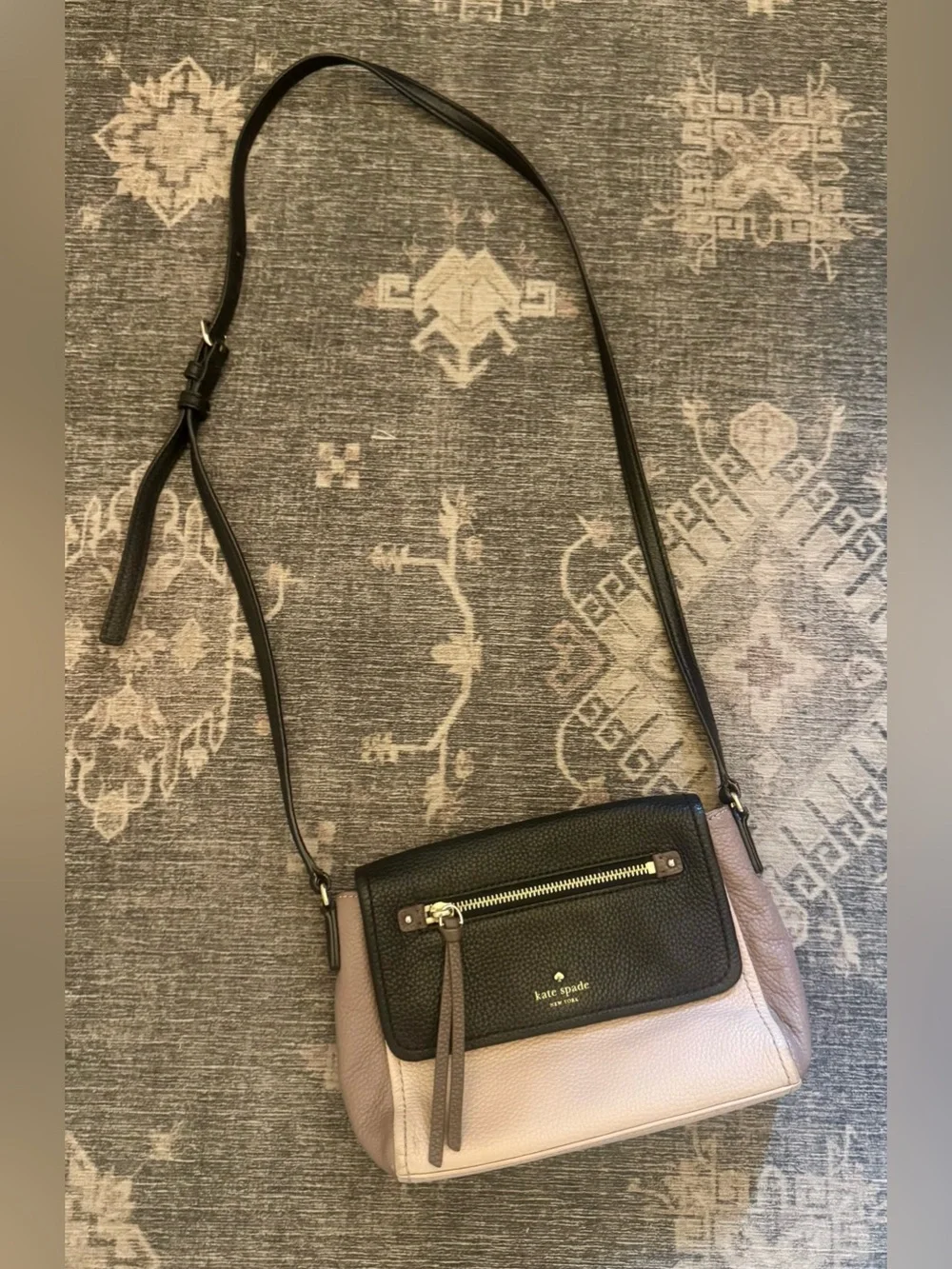 Kate Spade New York Cobble Hill Colorblock Pebbled Leather Crossbody Bag